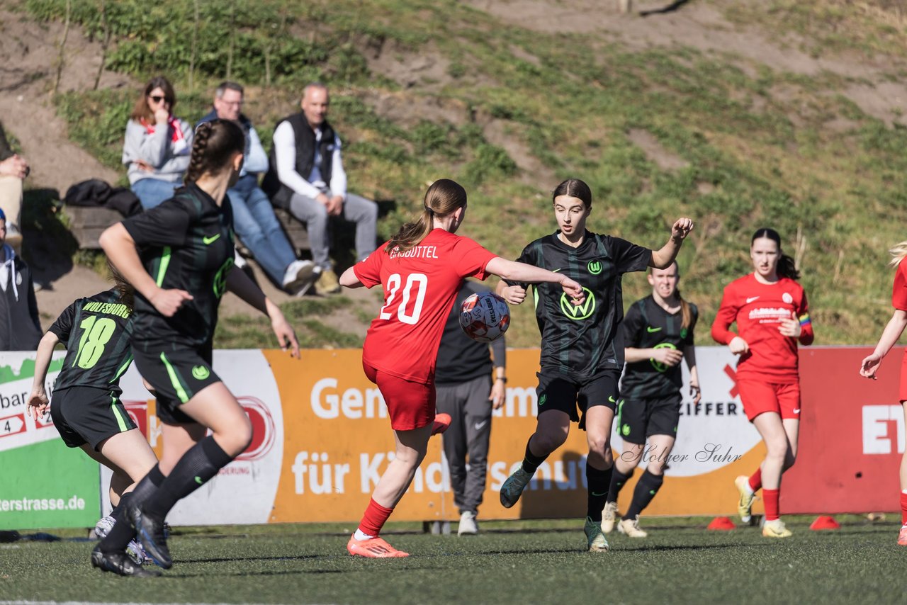 Bild 54 - wBJ Eimsbuettler TV - VfL Wolfsburg : Ergebnis: 1:3